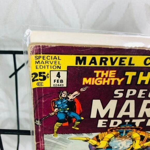 5 for $25| 1972 Special Marvel Edition #4 ft. Thor Stan Lee Story & Jack Kirby - Picture 3 of 9